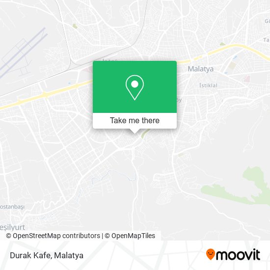 Durak Kafe map