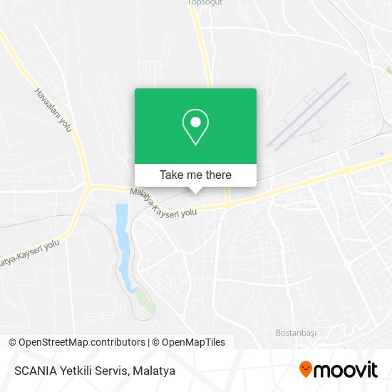 SCANIA Yetkili Servis map