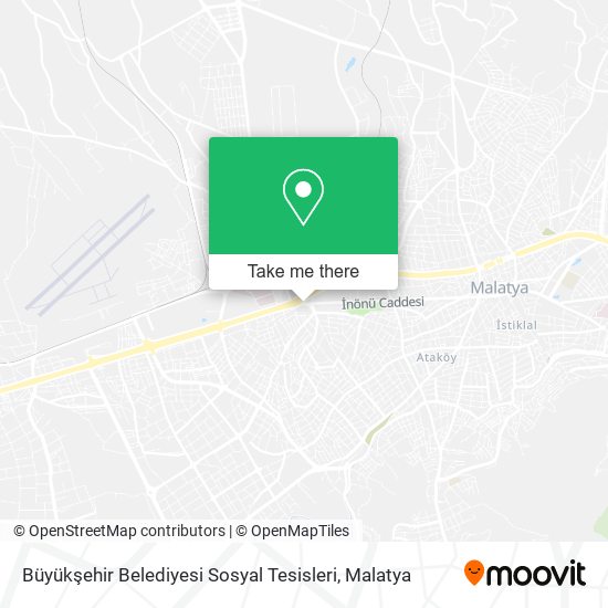 Büyükşehir Belediyesi Sosyal Tesisleri map