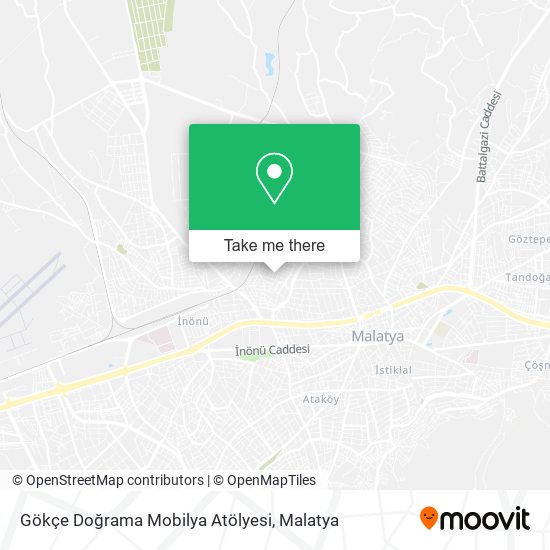 Gökçe Doğrama Mobilya Atölyesi map