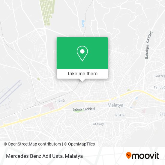 Mercedes Benz Adil Usta map