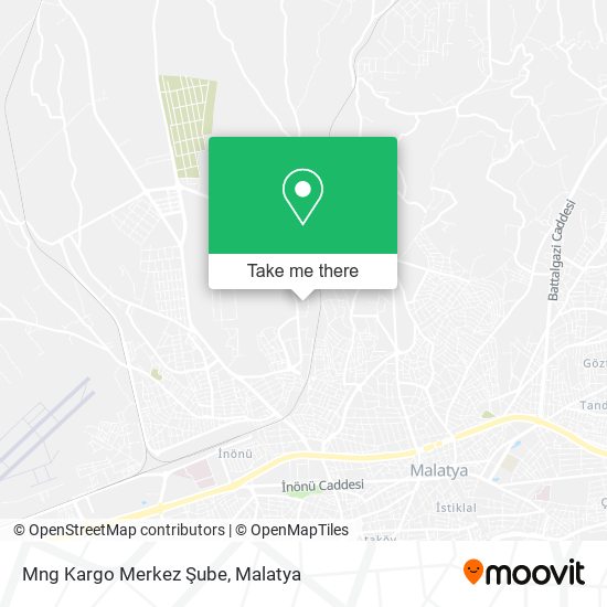 Mng Kargo Merkez Şube map