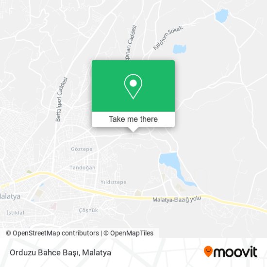 Orduzu Bahce Başı map
