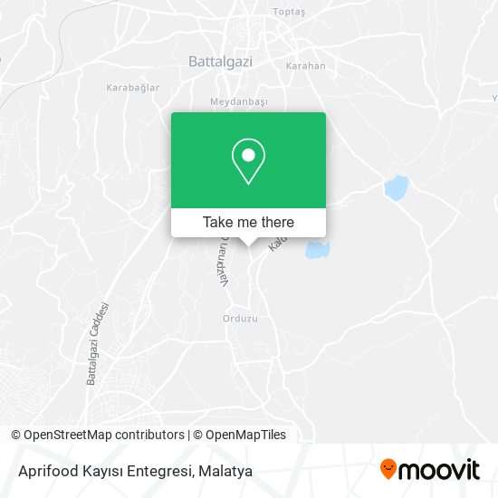 Aprifood Kayısı Entegresi map