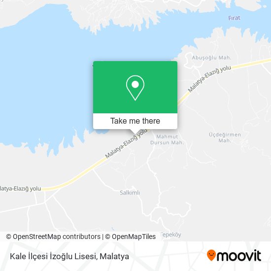 Kale İlçesi İzoğlu Lisesi map