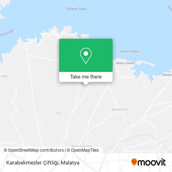 Karabekmezler Çiftliği map