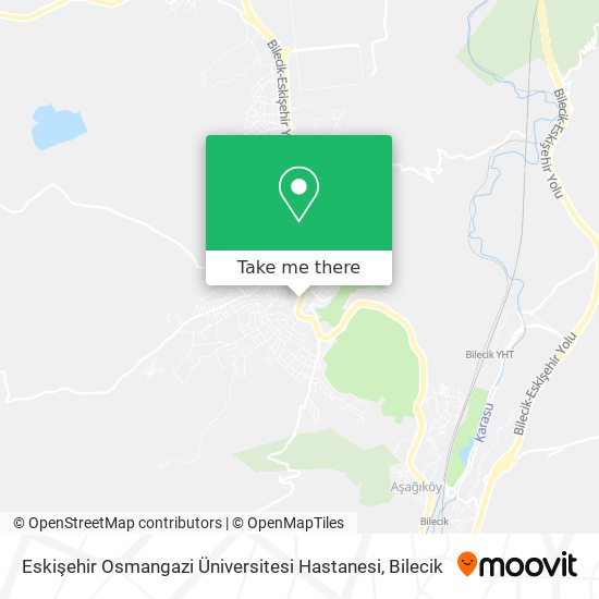 Eskişehir Osmangazi Üniversitesi Hastanesi map