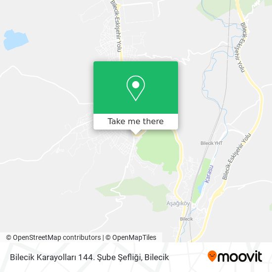 Bilecik Karayolları 144. Şube Şefliği map