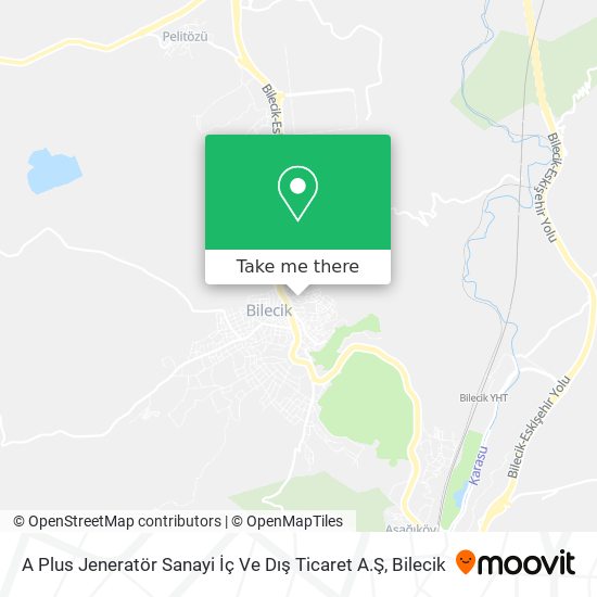 A Plus Jeneratör Sanayi İç Ve Dış Ticaret A.Ş map