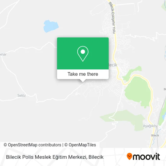 Bilecik Polis Meslek Eğitim Merkezi map