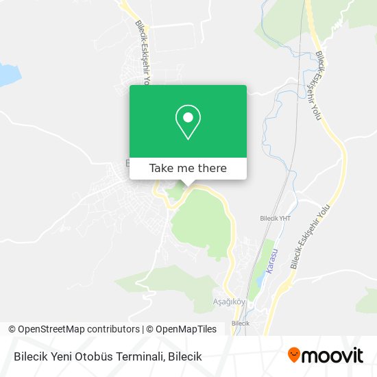 Bilecik Yeni Otobüs Terminali map