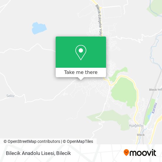 Bilecik Anadolu Lisesi map