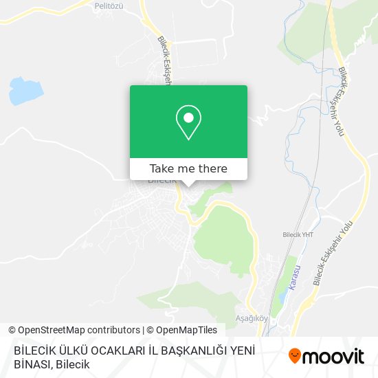 BİLECİK ÜLKÜ OCAKLARI İL BAŞKANLIĞI YENİ BİNASI map