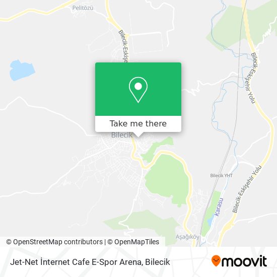 Jet-Net İnternet Cafe E-Spor Arena map
