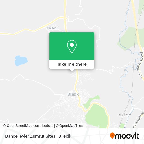 Bahçelievler Zümrüt Sitesi map