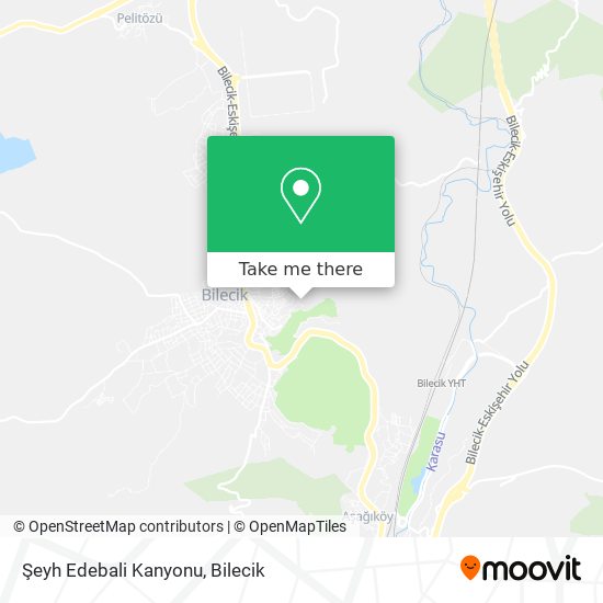 Şeyh Edebali Kanyonu map