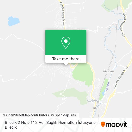 Bilecik 2 Nolu 112 Acil Sağlık Hizmetleri İstasyonu map