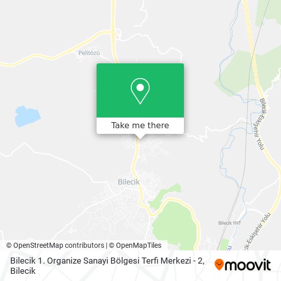 Bilecik 1. Organize Sanayi Bölgesi Terfi Merkezi - 2 map