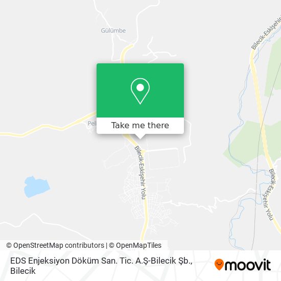 EDS Enjeksiyon Döküm San. Tic. A.Ş-Bilecik Şb. map