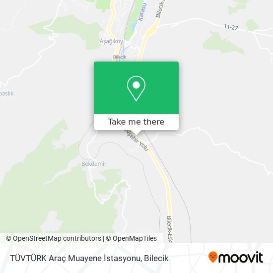 TÜVTÜRK Araç Muayene İstasyonu map