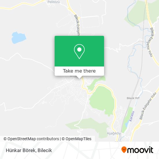 Hünkar Börek map