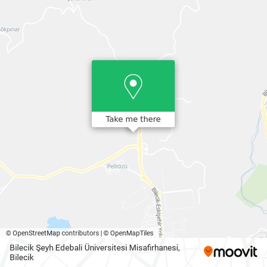 Bilecik Şeyh Edebali Üniversitesi Misafirhanesi map