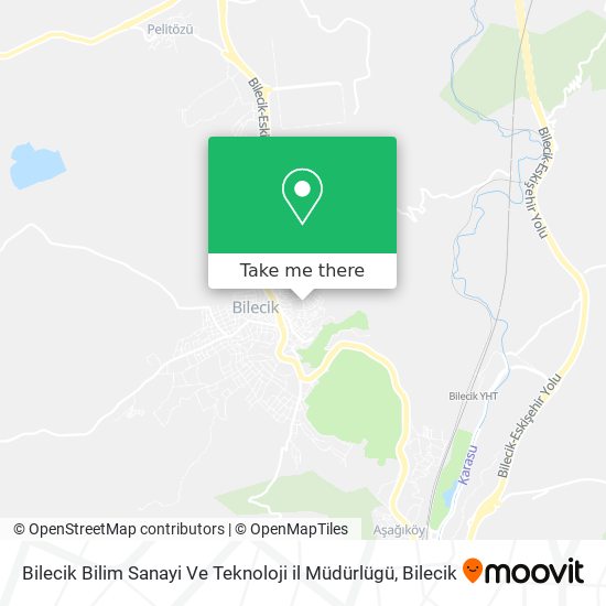 Bilecik Bilim Sanayi Ve Teknoloji il Müdürlügü map