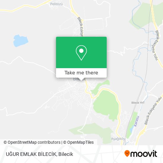 UĞUR EMLAK BİLECİK map