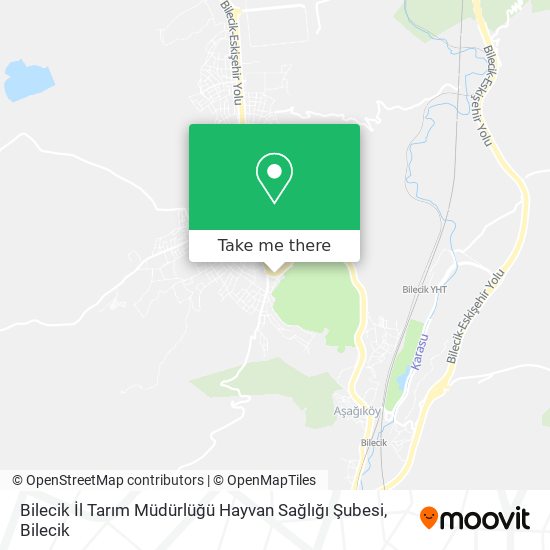 Bilecik İl Tarım Müdürlüğü Hayvan Sağlığı Şubesi map