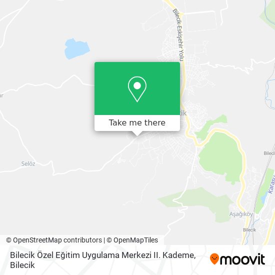 Bilecik Özel Eğitim Uygulama Merkezi II. Kademe map