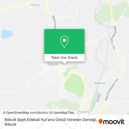 Bilecik Şeyh Edebali Kur'an'a Gönül Verenler Derneği map