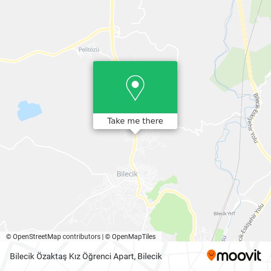 Bilecik Özaktaş Kız Öğrenci Apart map
