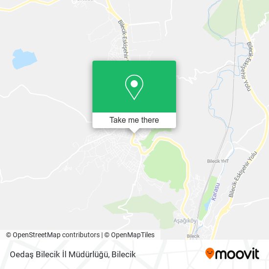 Oedaş Bilecik İl Müdürlüğü map