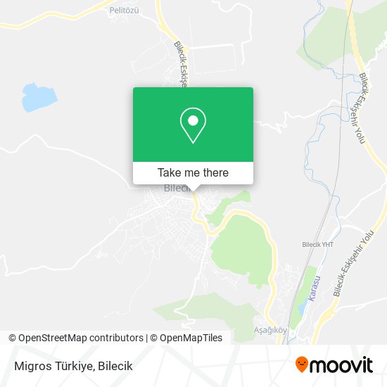 Migros Türkiye map