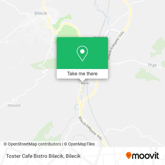 Toster Cafe Bistro Bilecik map