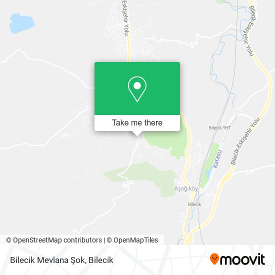 Bilecik Mevlana Şok map
