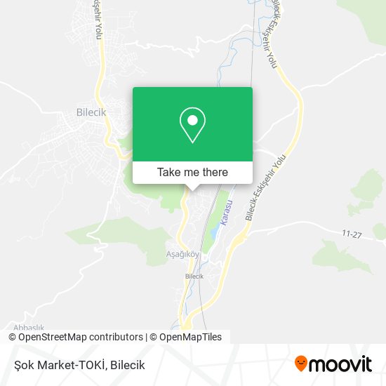 Şok Market-TOKİ map