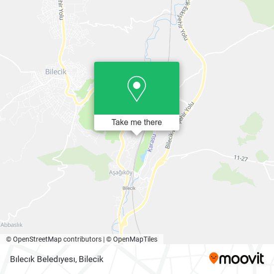 Bılecık Beledıyesı map