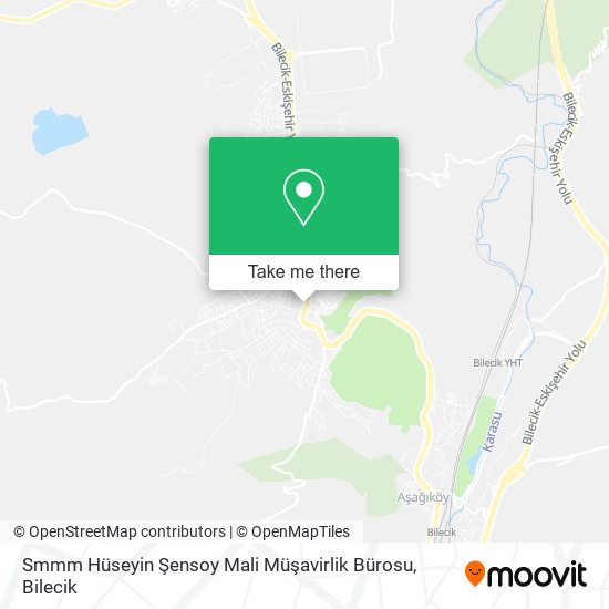 Smmm Hüseyin Şensoy Mali Müşavirlik Bürosu map