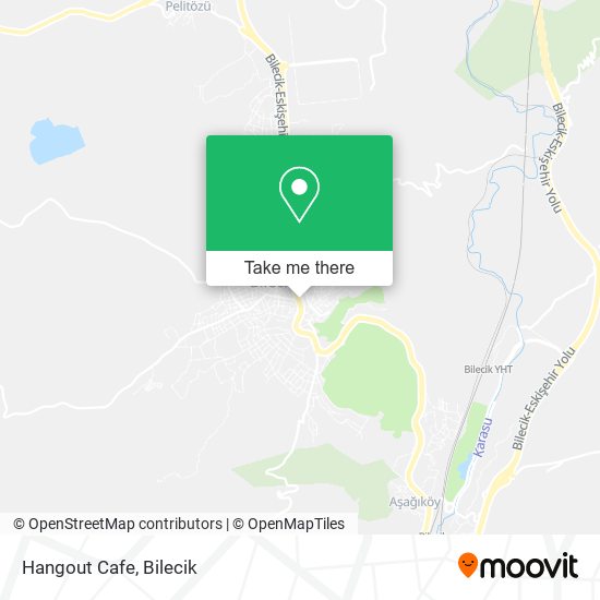 Hangout Cafe map