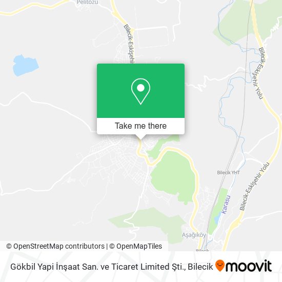 Gökbil Yapi İnşaat San. ve Ticaret Limited Şti. map