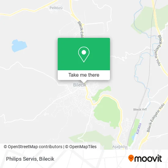 Philips Servis map