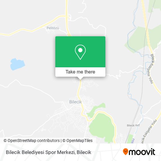 Bilecik Belediyesi Spor Merkezi map