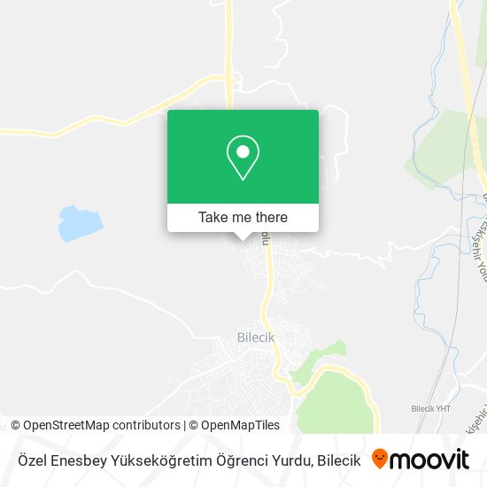 Özel Enesbey Yükseköğretim Öğrenci Yurdu map