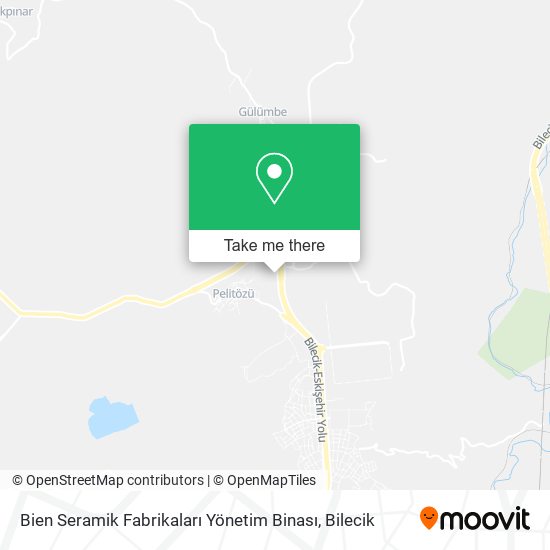 Bien Seramik Fabrikaları Yönetim Binası map
