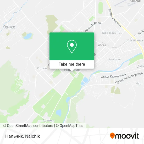 Нальчик map