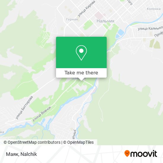 Маяк map
