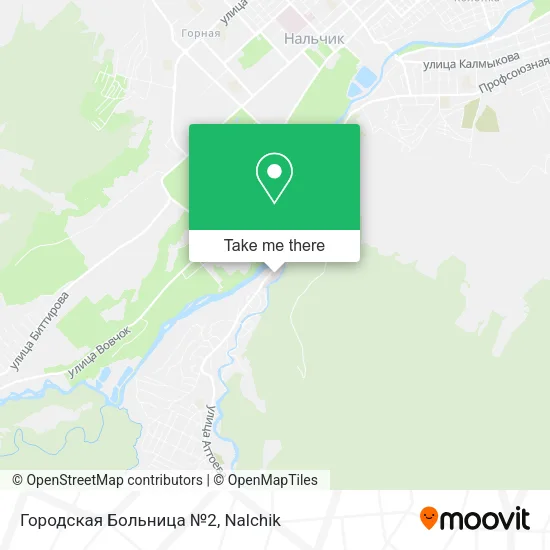 Городская Больница №2 map