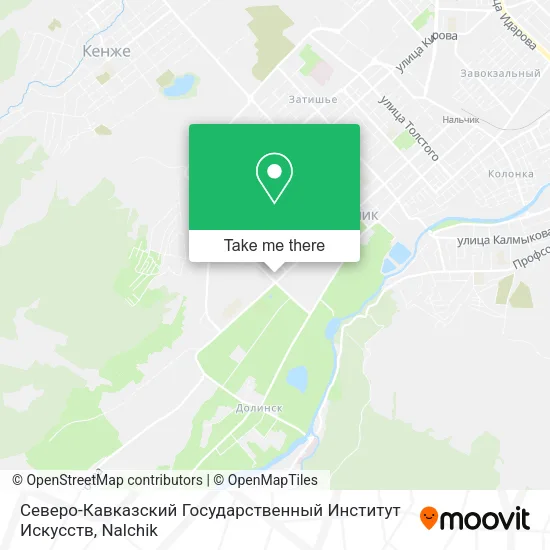 Северо-Кавказский Государственный Институт Искусств map