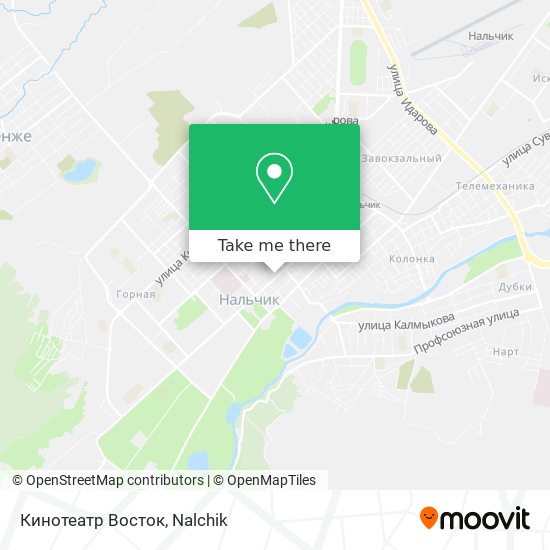 Кинотеатр Восток map
